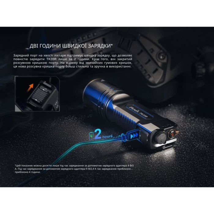 Фонарь Fenix TK35R з червоним світлом (TK35Rred) изображение 10