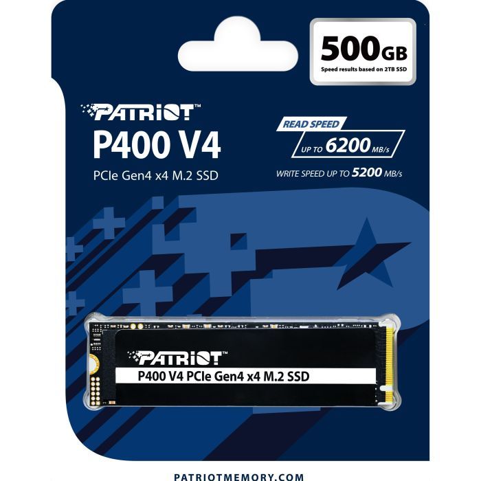 Накопитель SSD M.2 2280 2TB P400 Patriot (P400VP2TBM28H) изображение 4