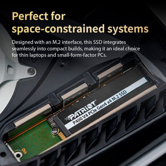 Накопитель SSD M.2 2280 2TB P400 Patriot (P400VP2TBM28H) изображение 6