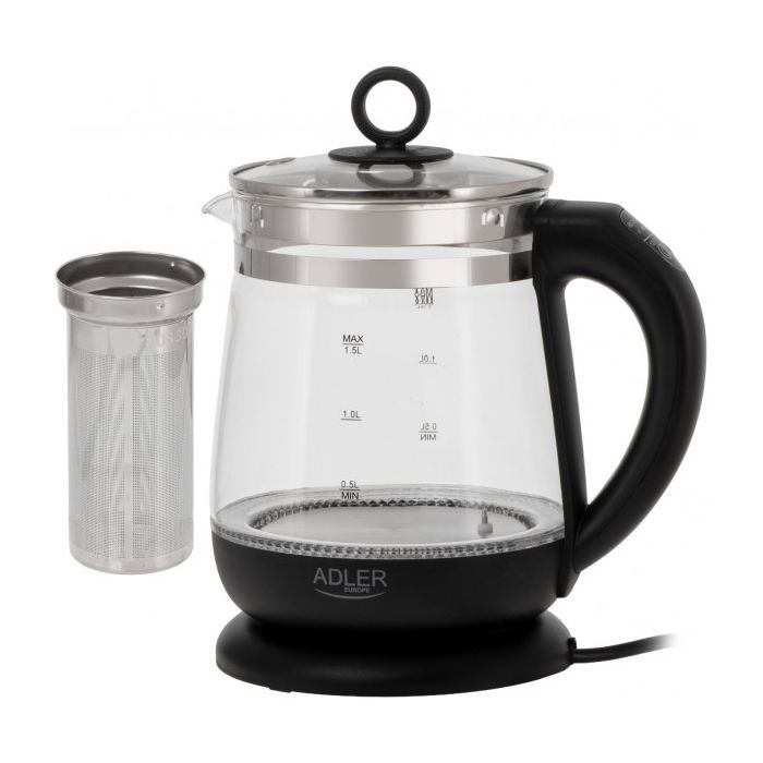 Електрочайник Adler AD 1299 black (AD1299b) зображення 5