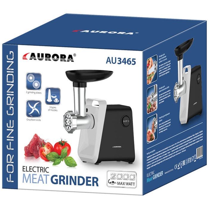 М'ясорубка Aurora AU3465 зображення 6