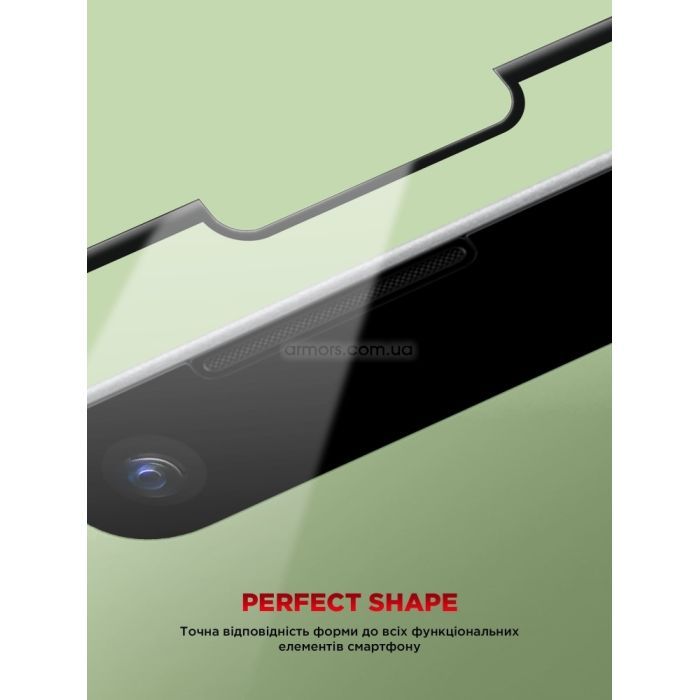 Стекло защитное Armorstandart Icon Apple iPhone 16e / 14 / 13 / 13 Pro Black (ARM79553) изображение 3