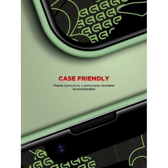 Стекло защитное Armorstandart Icon Apple iPhone 16e / 14 / 13 / 13 Pro Black (ARM79553) изображение 7