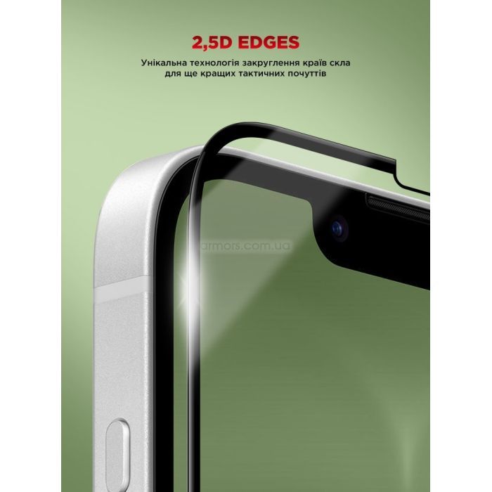 Стекло защитное Armorstandart Icon Apple iPhone 16e / 14 / 13 / 13 Pro Black (ARM79553) изображение 9