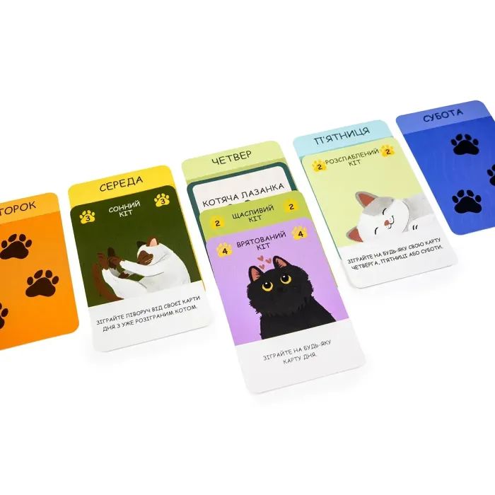 Настольная игра Ігромаг Нявчики (Cat Days) (укр.) (8485) изображение 5