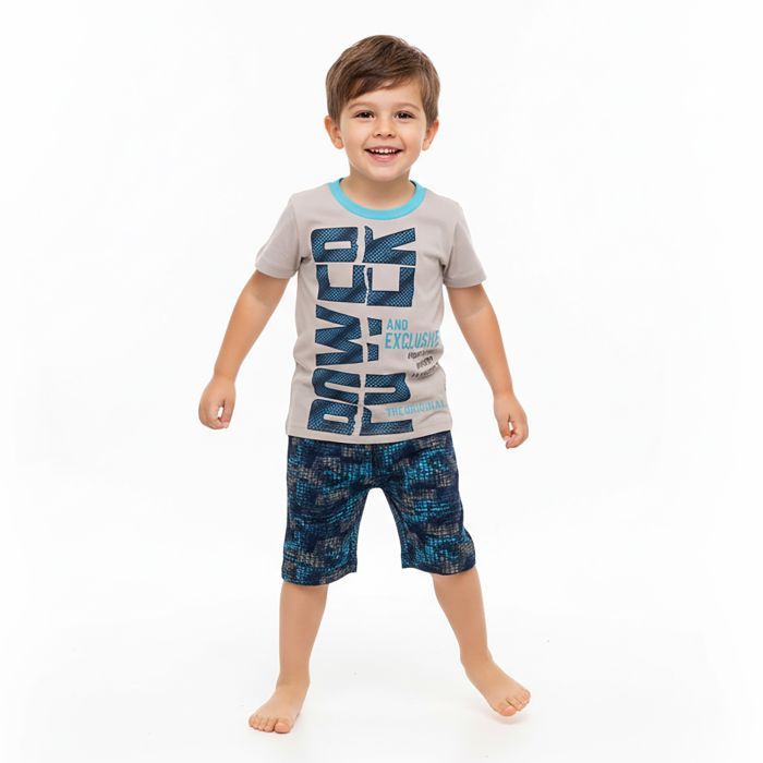 Пижама детская Matilda с футболкой (11729-2-110B-blue) изображение 4