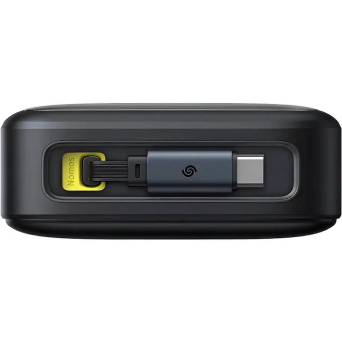 Батарея універсальна Baseus 20000mAh 65W PD, USB-C In/Out, built-in USB-C (P10073700123-00_GIFT) зображення 4