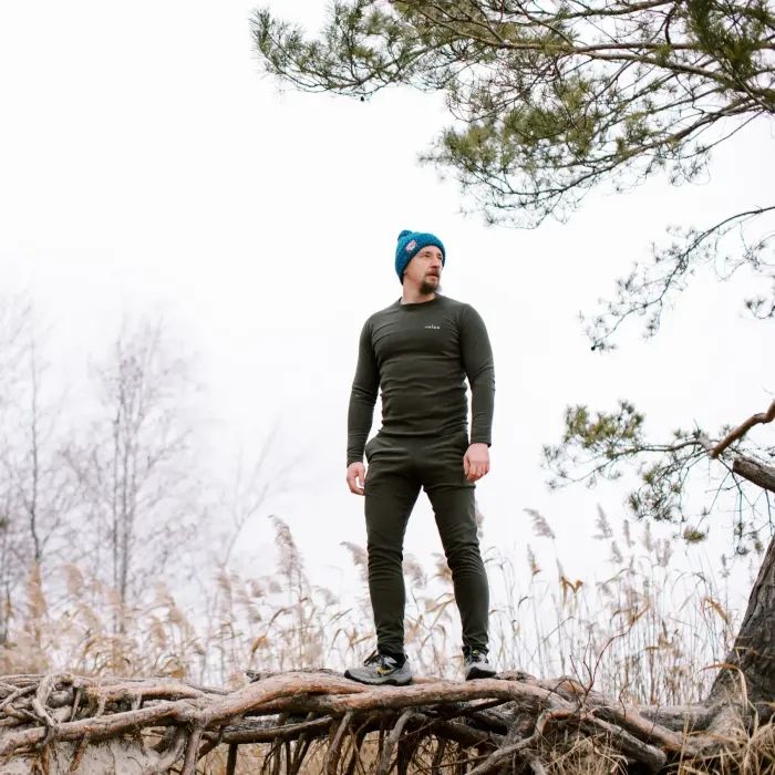 Комплект термобелья Tribe Microfleece оливковий XL (T-KA-0015-olive-XL) изображение 10