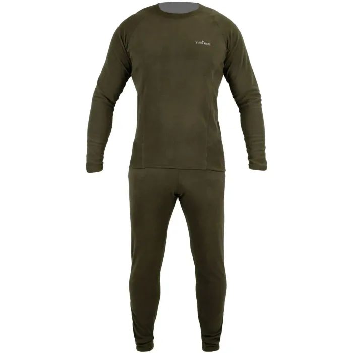 Комплект термобелья Tribe Microfleece оливковий XL (T-KA-0015-olive-XL)
