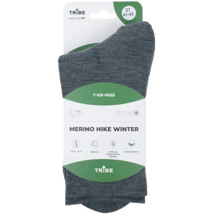 Носки Tribe Merino Hike Winter T-KB-0025-blue, 41-43 (T-KB-0025-blue-41-43) изображение 9