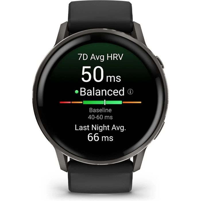 Смарт-часы Garmin Venu 4 (45mm), Black w/ Slate + Black, GPS смарт-годинник (010-03014-00) изображение 2