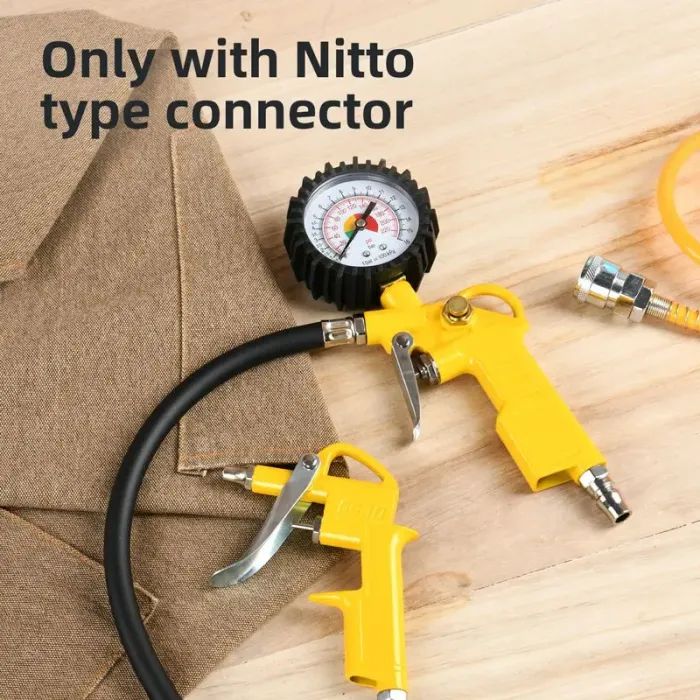 Набір інструментів Deli пневматичних 5 шт (EDL-QPQ-990G-5) зображення 3