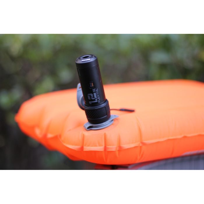 Туристичне сидіння Flextail Zero Seat R02, 70 мм, надувне помаранчеве (6975755962160) зображення 11