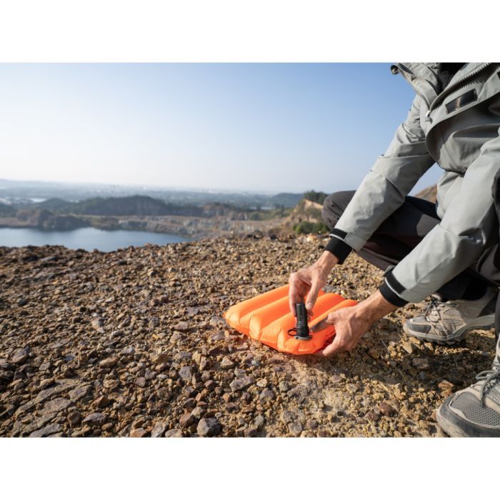 Туристичне сидіння Flextail Zero Seat R02, 70 мм, надувне помаранчеве (6975755962160) зображення 7