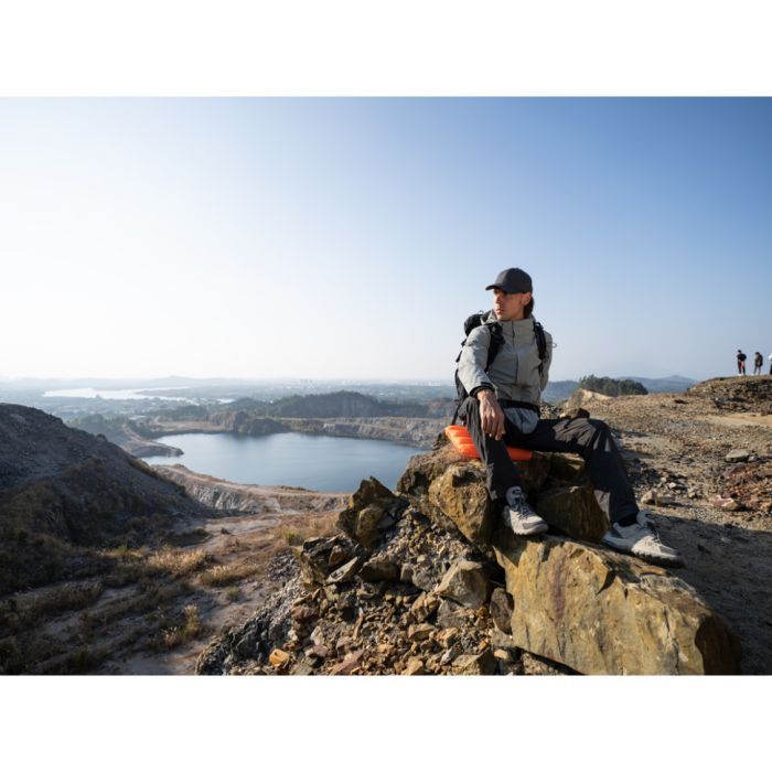 Туристичне сидіння Flextail Zero Seat R02, 70 мм, надувне помаранчеве (6975755962160) зображення 8