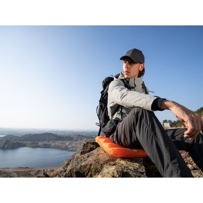 Туристичне сидіння Flextail Zero Seat R02, 70 мм, надувне помаранчеве (6975755962160) зображення 9