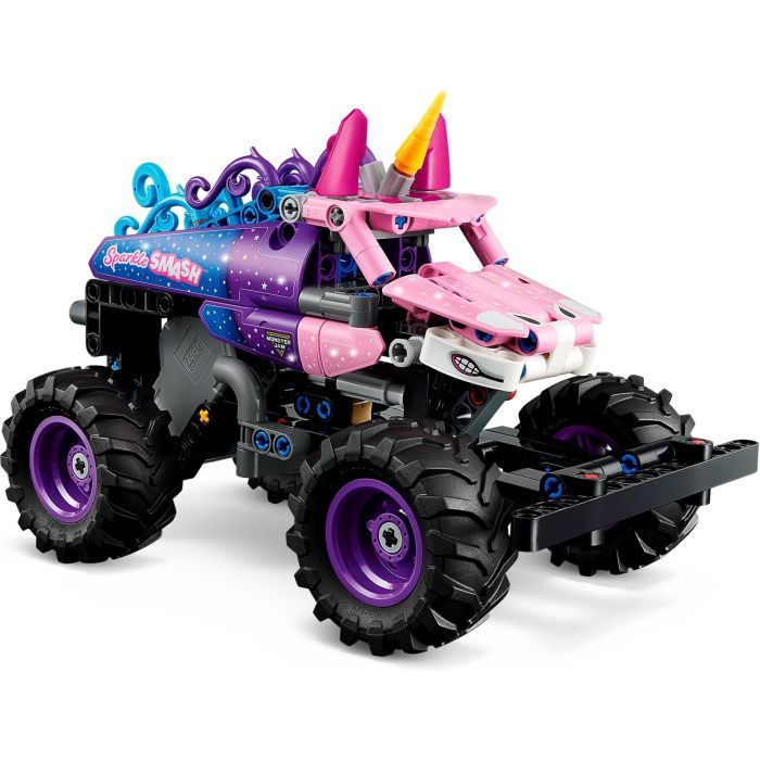 Конструктор LEGO Technic Monster Jam Sparkle Smash с функцией «Pull-Back» (42220) изображение 3