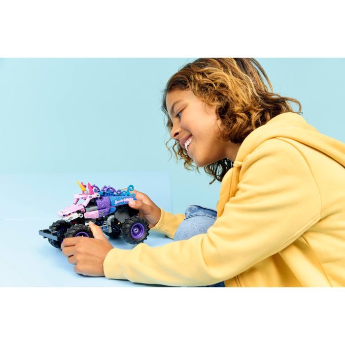 Конструктор LEGO Technic Monster Jam Sparkle Smash с функцией «Pull-Back» (42220) изображение 8