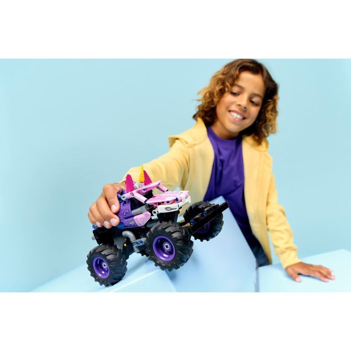 Конструктор LEGO Technic Monster Jam Sparkle Smash с функцией «Pull-Back» (42220) изображение 9