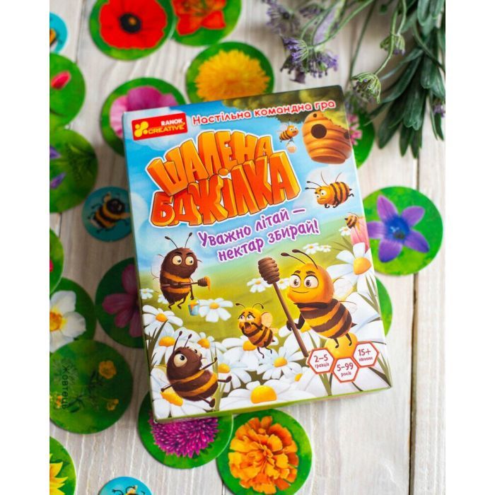 Настільна гра Ранок Шалена бджілка (4827476988337) зображення 2