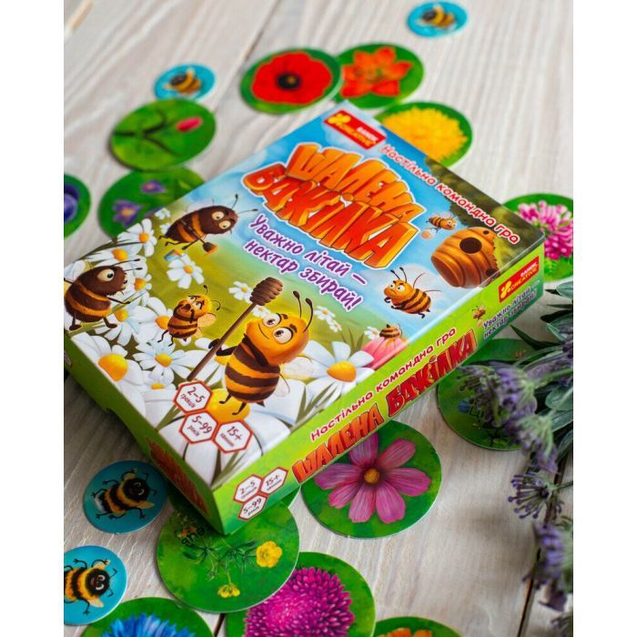 Настільна гра Ранок Шалена бджілка (4827476988337) зображення 3