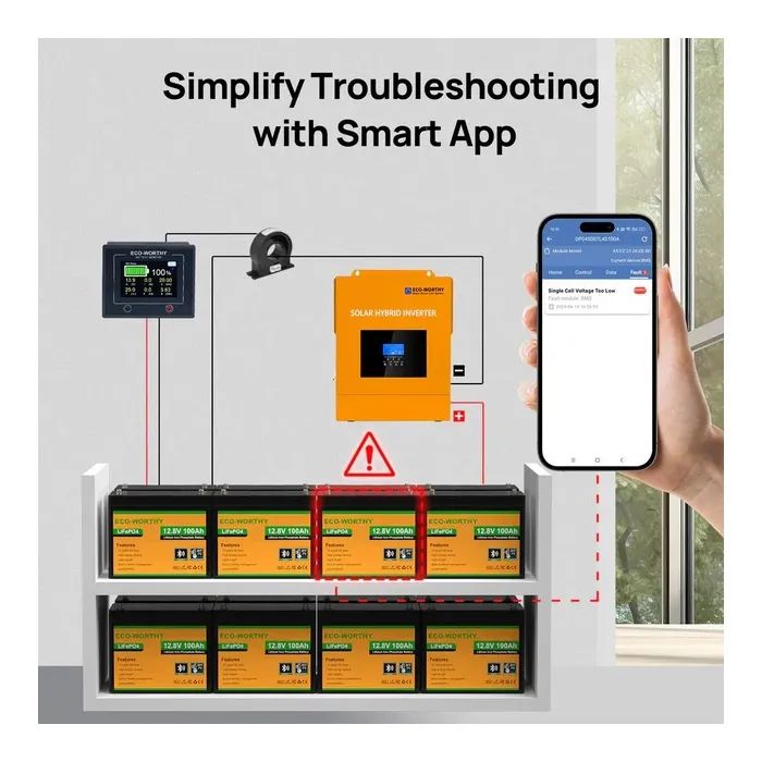 Батарея LiFePo4 Eco-Worthy 12.8V 100Ah LCD (Eco-Worthy-12100bt) зображення 2