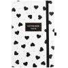 Книга записная Axent Partner Black&White, 125х195 мм 96 листов клетка (8621-10-A)