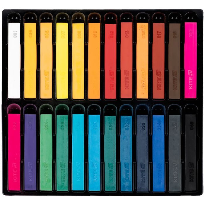 Пастель Kite Creative суха, 24 кольори (K-201-24) изображение 3