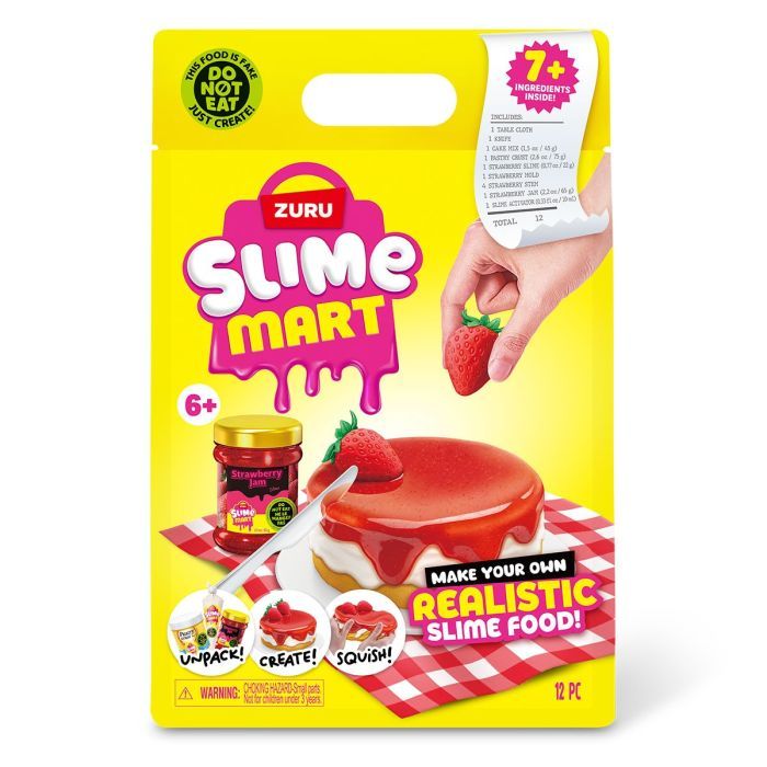 Ігровий набір Slime Mart Shopping Bag Полуничний чизкейк (15901A)