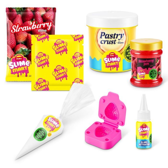 Ігровий набір Slime Mart Shopping Bag Полуничний чизкейк (15901A) зображення 5