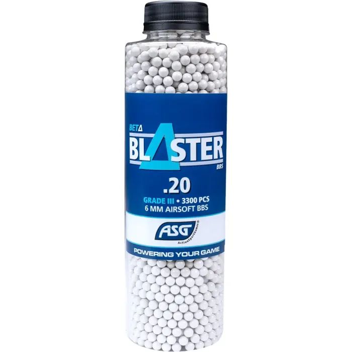 Страйкбольні кульки ASG Beta Blaster 6 мм 0,25 г 3300 шт (20170)
