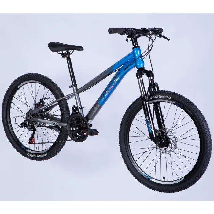 Велосипед Space 24" MARS DD FR рама-11" ST 2026 чорний з білим (OPS-SP-24-059) изображение 2