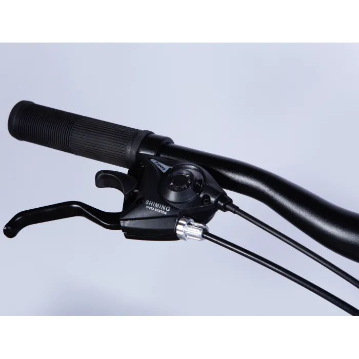 Велосипед Space 24" MARS DD FR рама-11" ST 2026 чорний з білим (OPS-SP-24-059) изображение 7