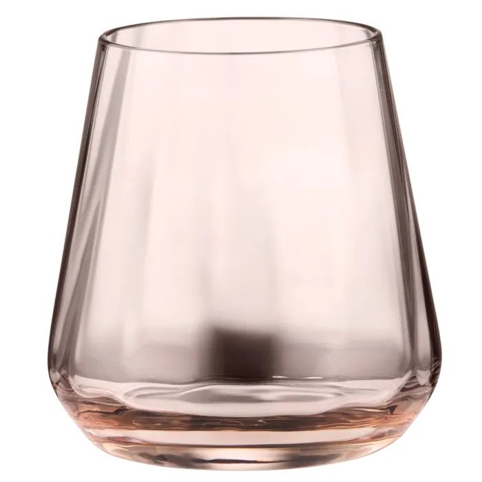 Набір склянок Ardesto Black Mars Altair 420 мл, 2шт, скло, золотистий (AR2643GW)