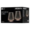 Набір склянок Ardesto Black Mars Altair 420 мл, 2шт, скло, золотистий (AR2643GW) зображення 4