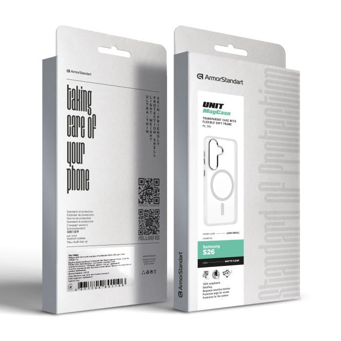 Чехол для мобильного телефона Armorstandart Unit MagCase Samsung S26 5G Black (ARM88800) изображение 6