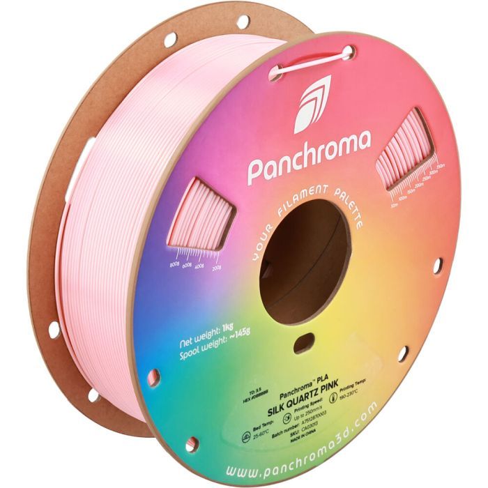 Пластик для 3D-принтера Polymaker PLA PANCHROMA SILK 1,75mm 1kg RED (CA03015)