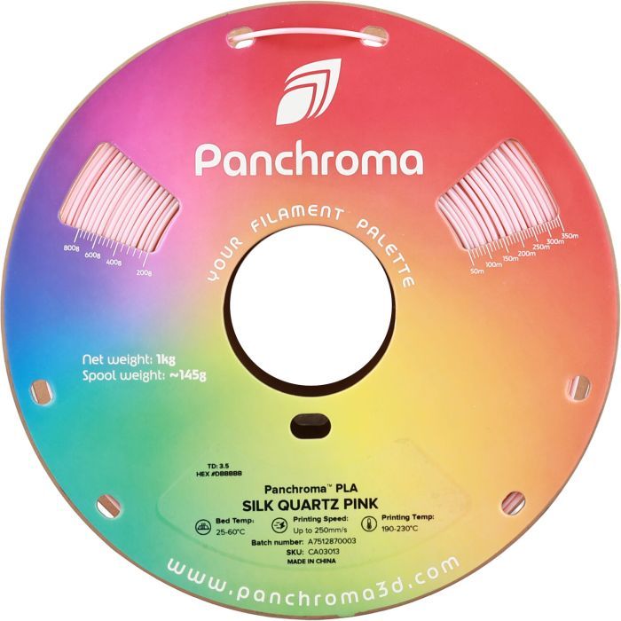 Пластик для 3D-принтера Polymaker PLA PANCHROMA SILK 1,75mm 1kg RED (CA03015) зображення 2