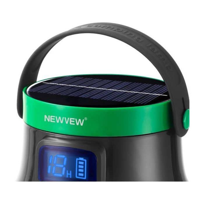 Фонарь NEWVEW NV-E936 50W Solar Panel 2600mAh Green (NWVW-NV-E936-GN) изображение 3