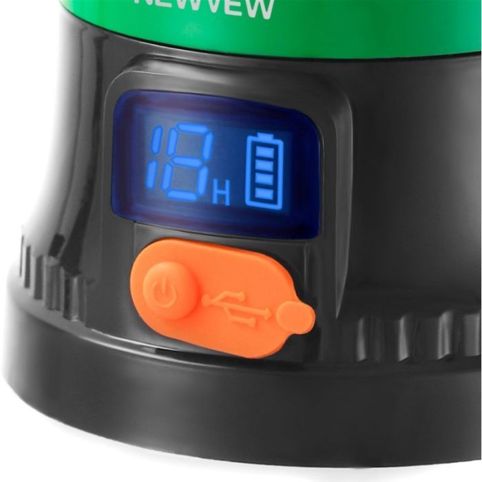 Фонарь NEWVEW NV-E936 50W Solar Panel 2600mAh Green (NWVW-NV-E936-GN) изображение 4