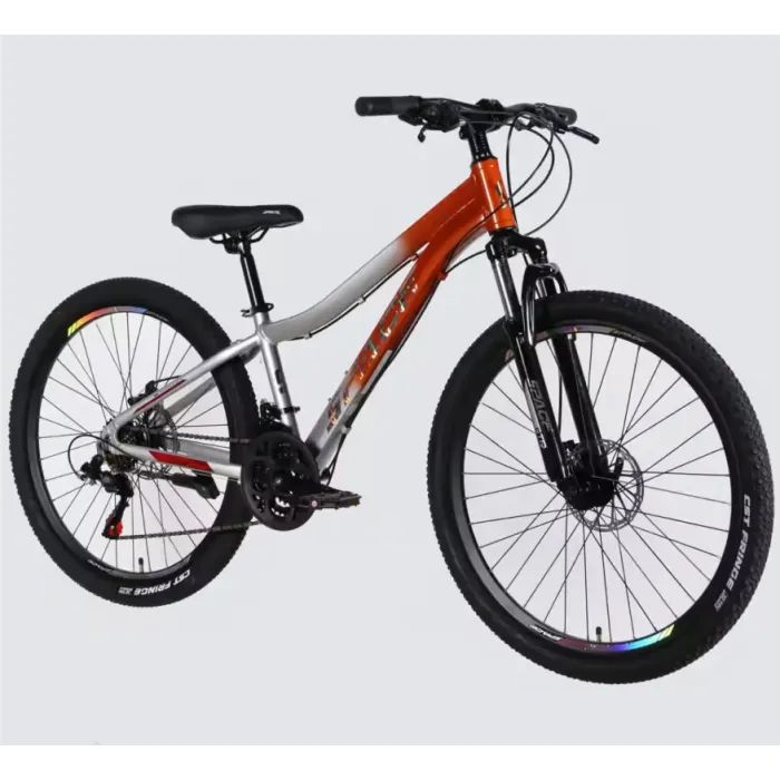 Велосипед Space 26" LYRA DD FR рама-13" AL 2026 сріблясто-зелений (OPS-SP-26-099) зображення 2