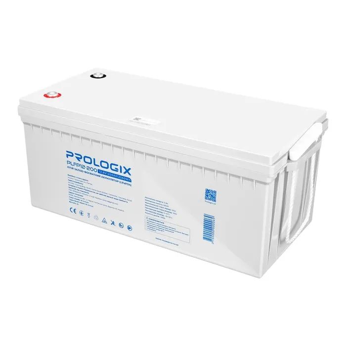 Батарея LiFePo4 Prologix 12.8V - 200Ah (PLFP12-200) изображение 3