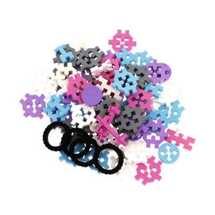 Конструктор Trefl Connect набір деталей конструктора, 70 деталей (girls) (5900511619829)