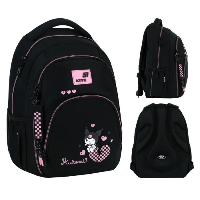 Рюкзак шкільний Kite Education teens 905M Kuromi (HK26-905M)