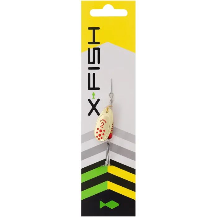Блесна X-Fish Spike 4.5g 2 Gold RD (1917.06.23) изображение 2