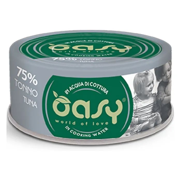 Консервы для кошек OASY Wet More Love с тунцем 70 г (8053017344843)