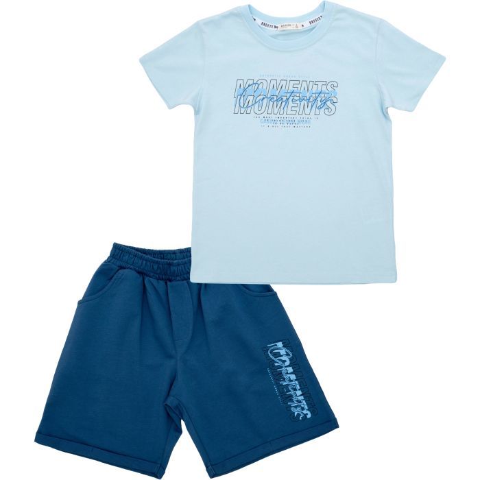 Набор детской одежды Breeze MOMENTS (21800-134B-blue)