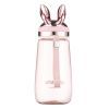 Пляшка для води Ardesto Bunny 600мл, пластик, рожевий (AR2260BP) зображення 3