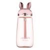 Пляшка для води Ardesto Bunny 600мл, пластик, рожевий (AR2260BP)