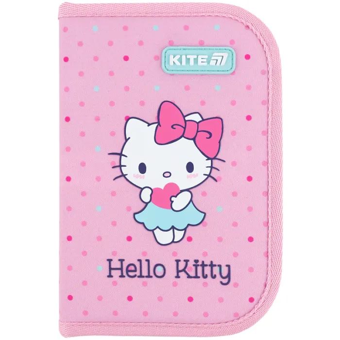 Пенал Kite Hello Kitty 622 HK , без наповнення, 1 відділення, 2 відвороти (HK26-622) изображение 2